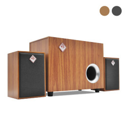 【3C小站】i.shock USB木質三件式喇叭 【3C小站】i.shock USB木質三件式喇叭