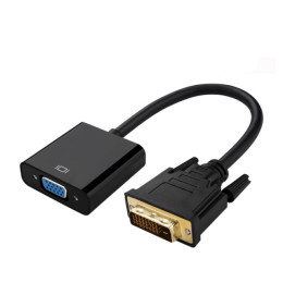 【3C小站】DVI(24+1)轉VGA 高清轉接器 【3C小站】DVI(24+1)轉VGA 高清轉接器