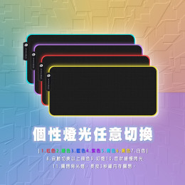 【3C小站】炫彩電競鼠墊